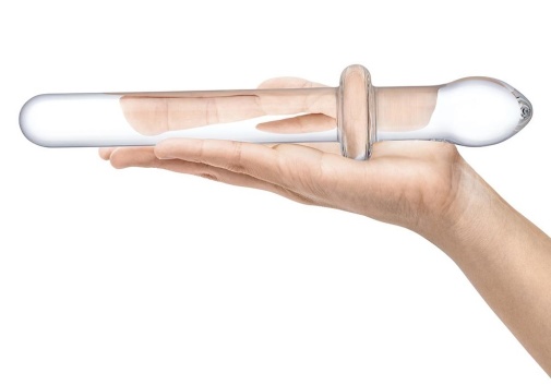 Glas - 9.25" Classic Smooth Dual-Ended Dildo photo