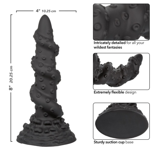 CEN - Kraken Monster Dildo - Black photo