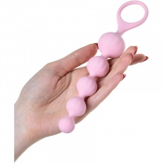 Satisfyer - 后庭串珠套装 - 蓝 & 粉红色 照片