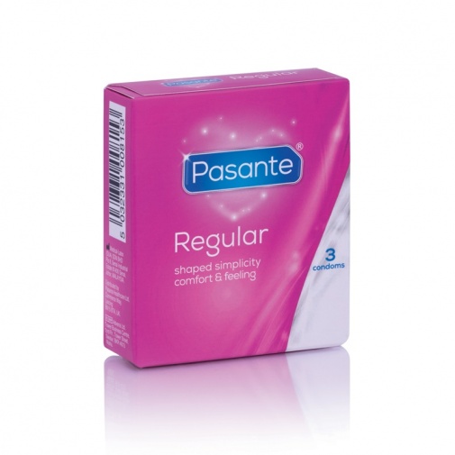 Pasante - Regular Condoms 3's Pack photo