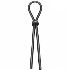 Addicted Toys - Simple Lasso Cock Ring - Black photo