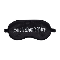 Ouch - Suck Don't Bite Eye Mask - Black 照片