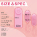 NPG - Wireless Double Vibro Eggs - Pink photo-8