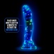 Neo Elite - Glow in the Dark Hanky-Panky Dildo 19cm - Confetti 照片-2