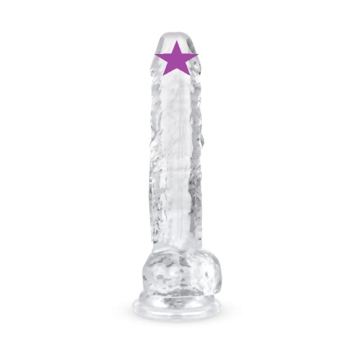 Easytoys - Jelly Realistic Dildo w Balls 17cm - Clear photo