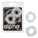 CEN - Alpha Double Stackers 2pcs Set - Liquid Clear 照片-4