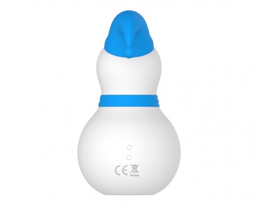 Chisa - Snowman Sucking Massager - Blue photo