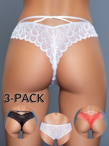 BeWicked - 2093 Kelani Panties 3 pcs - S photo