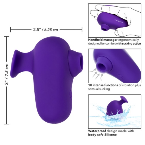 CEN - Neon 接吻式震动刺激器 - 紫色 照片