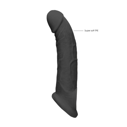 RealRock - Penis Sleeve 9" - Black photo