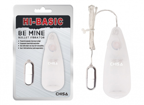 Chisa - Be Mine Bullet Vibrator - White photo