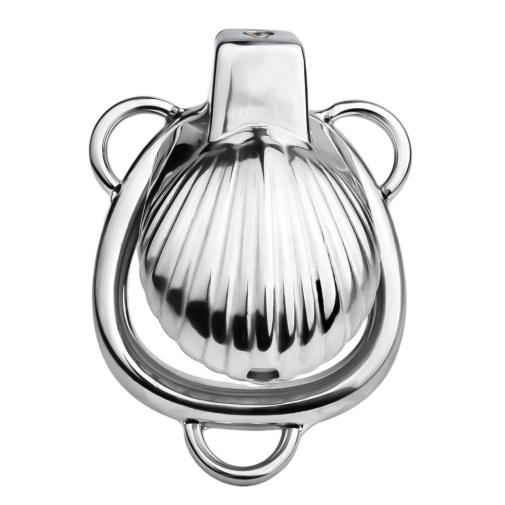 FAAK - Shell Chastity Cage 45mm - Silver 照片