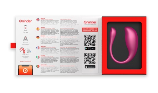 Oninder - App Controlled Vibro Egg - Pink photo