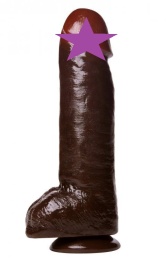 Master Cock - The Forearm 13" Dildo with Suction Cup - Brown photo