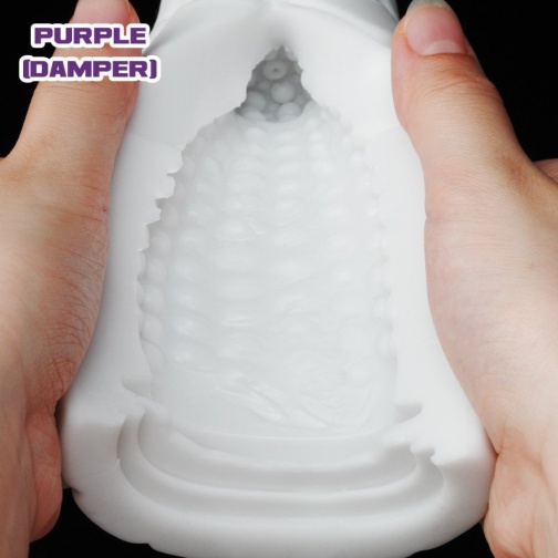 SSI - Zeqoo Purple 紫色超快感飞机杯 - Damper Type 颗粒设计 照片