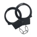 Ouch - Classic Metal Hand Cuffs - Black photo-2