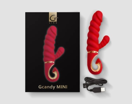 Gvibe - Gcandy Mini G点震动棒 - 珊瑚红色 照片