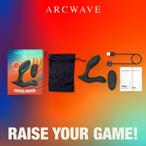Arcwave - Perk 前列腺双摩打震动按摩器 - 黑色 照片