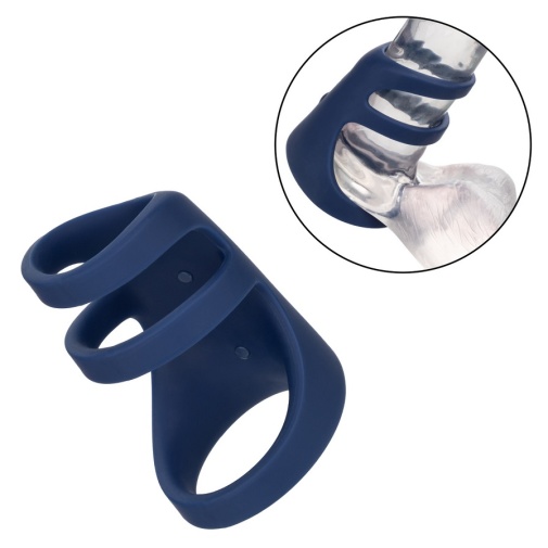 CEN - Viceroy Triple Vibro Ring - Blue photo