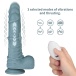 Lovetoy - 11" Thrusting Vibro Dildo - Blue photo-5