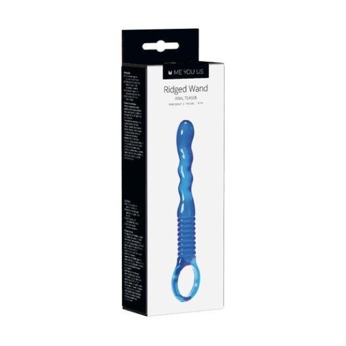 Me You Us - Ridged Anal Wand - Blue 照片