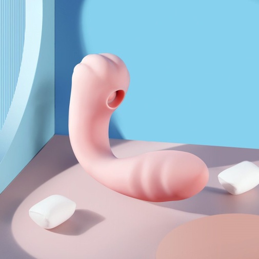 Secwell - Cat Paw Sucking Vibrator - Pink photo