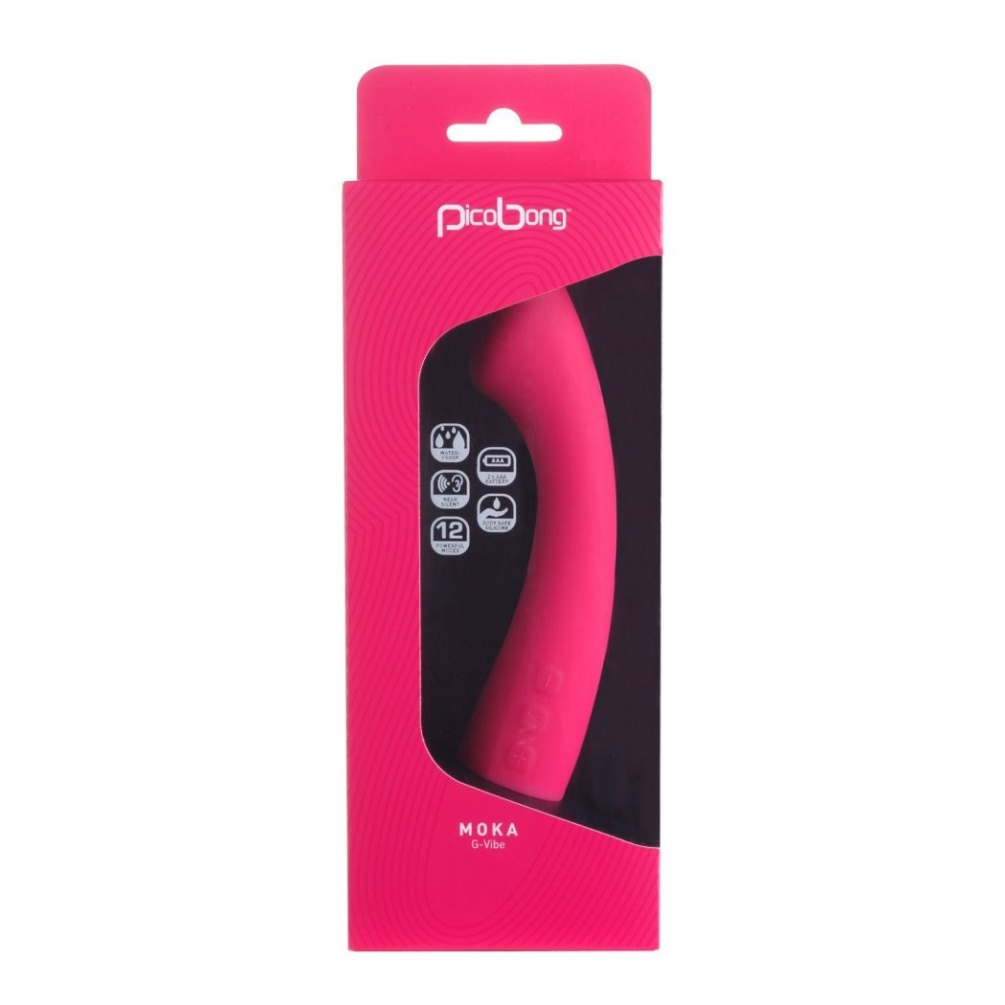 Finder, teaser and pleaser of the coveted G-Spot, Moka is th... PicoBong - Moka - Cerise photo-2