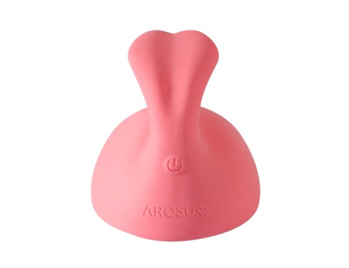 Arosum - Doe Heating Finger Vibrator - Pink photo