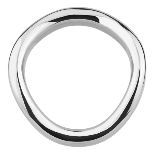 FAAK - Curved Metal Cock Ring 40mm photo