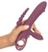 You2Toys - Slim Triple Plum Rabbit Vibrator - Purple 照片-6