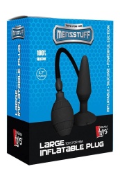 Dreamtoys - Menzstuff Inflatable Plug L - Black photo