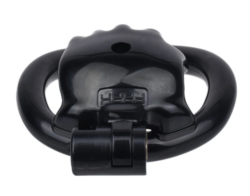 FAAK - Hand Shaped Resin Chastity Cage - Black 照片
