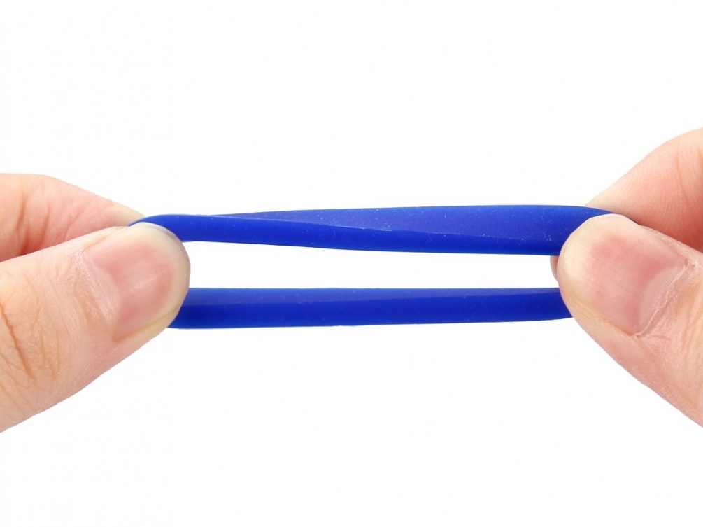 This set of Toynary cock rings are very Strong! Made of medi... Toynary - CR02 Cock Rings - Blue photo-3