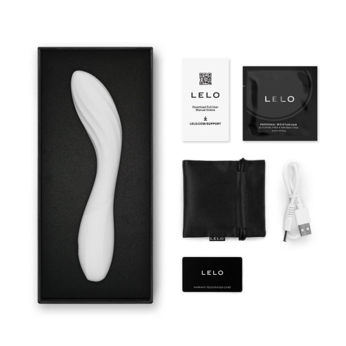 Lelo - Mona Spectra APP LED G-Spot Vibrator - White photo