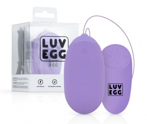 Luv Egg - 無線遙控震蛋 XL - 紫色 照片