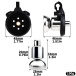 FAAK - Chastity Cage 45mm w Catheterization Hood - Black 照片-8