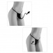 Hook Up - Crothless Secret Gem Set - Black - XL/2XL photo-6