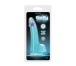 NS Novelties - 5" Firefly Smooth Glowing Dildo - Blue photo-2