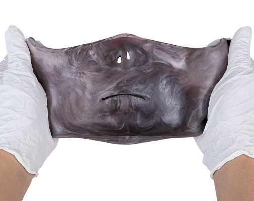 FAAK - Skinned Pet Face Mask - Pup Brown photo