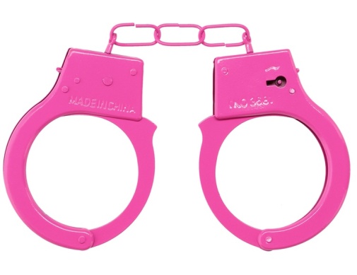 Ouch - Beginner Handcuffs - Pink photo