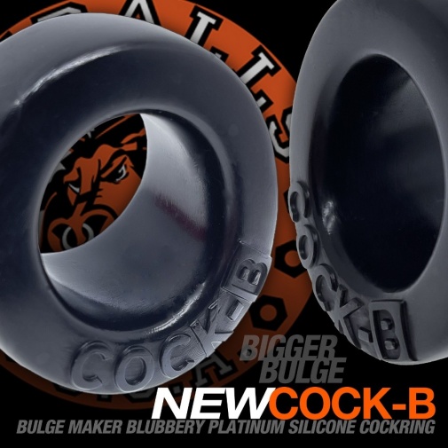 Oxballs - Cock-B Bulge Cockring - Black photo