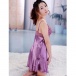 SB - 连衣裙 B101 - 紫色 照片-3