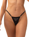 Obsessive - Violami Thongs 5pcs - Black - S/M 照片-5