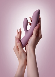 SVAKOM - Trysta Neo Interactive Rabbit Vibrator - Romantic Rose photo