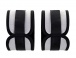 Anonymo - Ankle Cuffs - Silver/Black photo-5