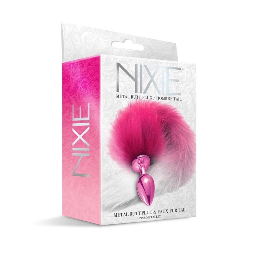 Nixie - Tail Metal Plug - Pink 照片