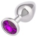 CEN - 紫水晶宝石肛门塞 大码 - 紫色 照片-4