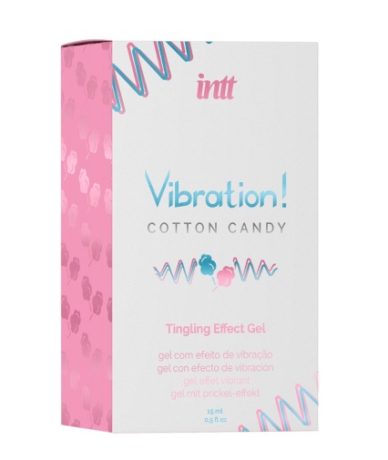 INTT - Vibration! Cotton Candy Tingling Gel - 15ml photo