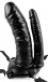 Pipedream  - 6″ Double Penetrator Vibrating Hollow Strap On photo-2