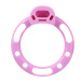 FAAK - Bow Chastity Cage w Cock Plug - Pink photo-16